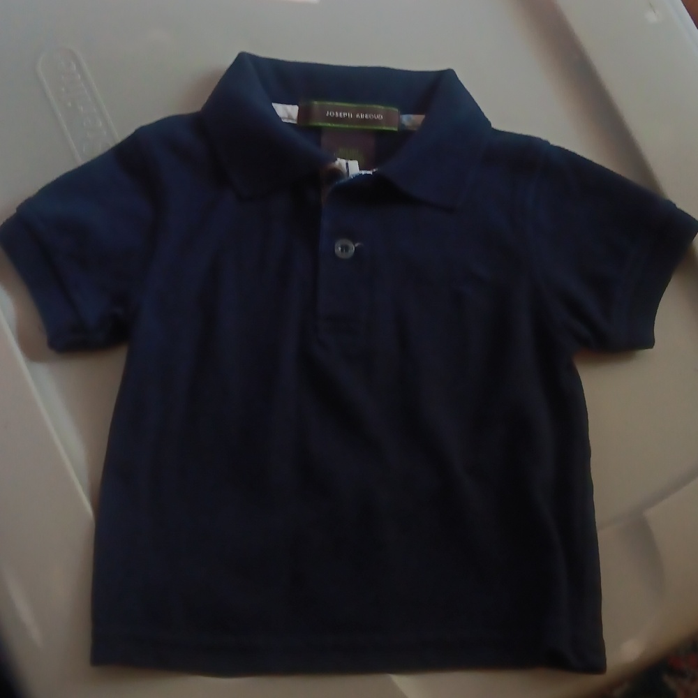 Joseph Abboud navy polo shirt